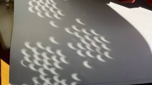 colander eclipse shadow